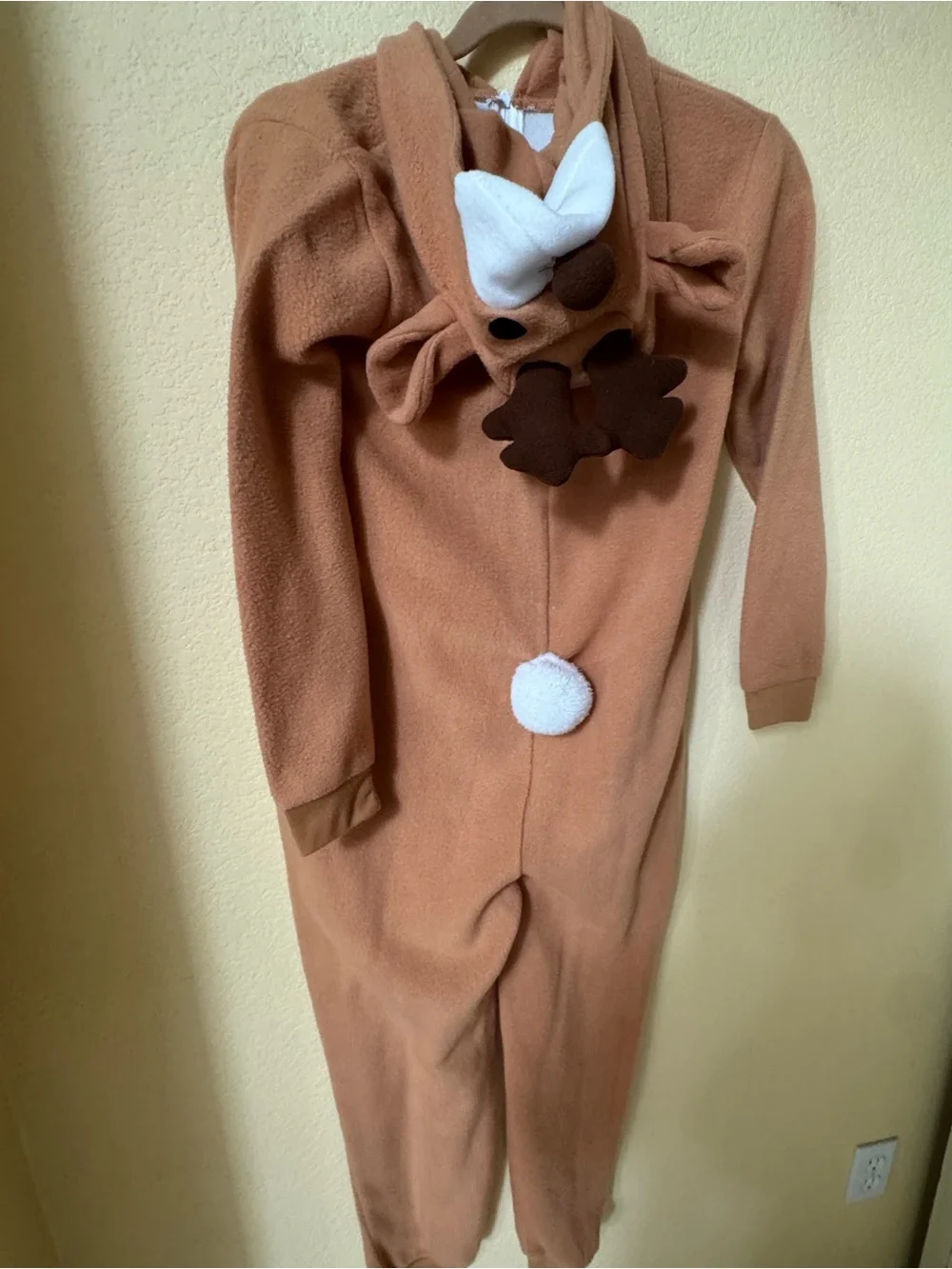 Reindeer Onesie Costume Children's Size L/XL